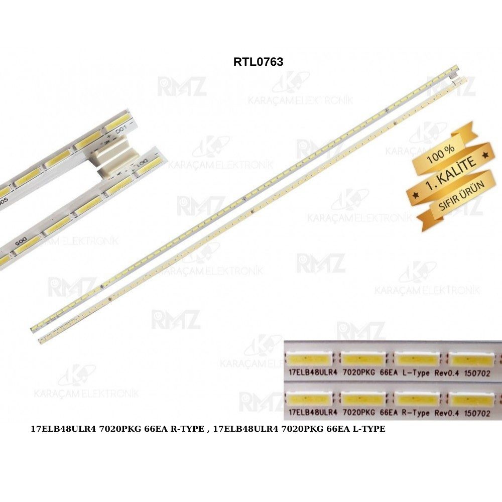 RTL0763T, 17ELB48ULR4 7020PKG 66EA R-TYPE , 17ELB48ULR4 7020PKG 66EA L-TYPE